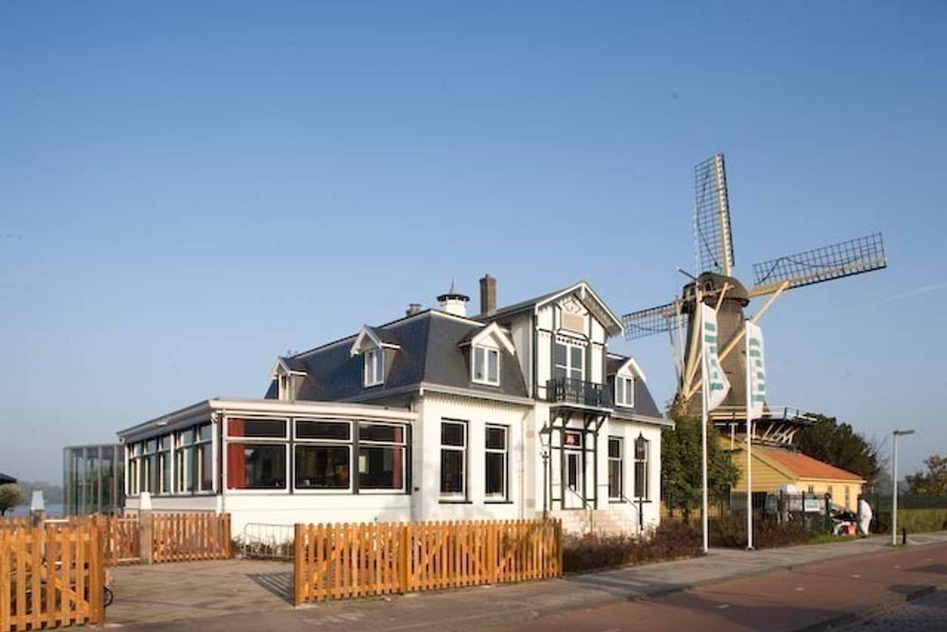 Cafe & Restaurant de Tuin de 4 windstreken, BNB architecten BNB architecten Commercial spaces Bars & clubs