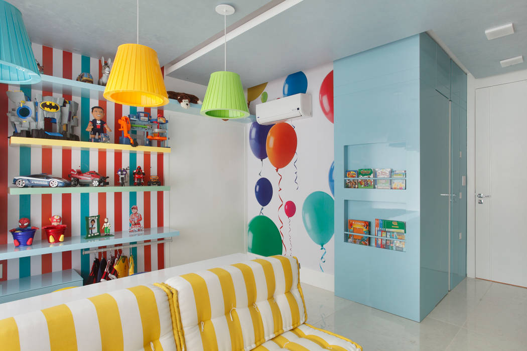 Casa de luxo na Barra da Tijuca, Leila Dionizios Arquitetura e Luminotécnica Leila Dionizios Arquitetura e Luminotécnica Modern nursery/kids room