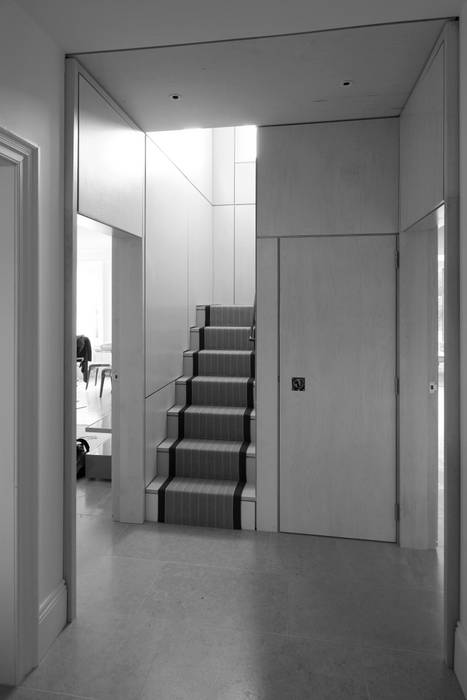 Astor House, NRAP Architects NRAP Architects Modern corridor, hallway & stairs