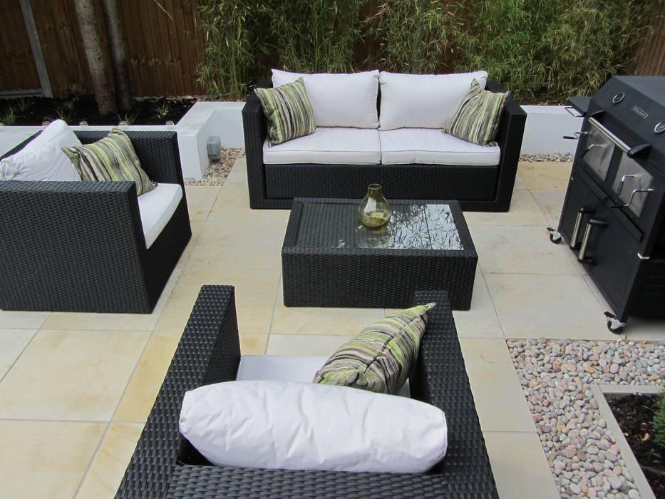 Stylish Outdoor Room Christine Wilkie Garden Design Modern garden