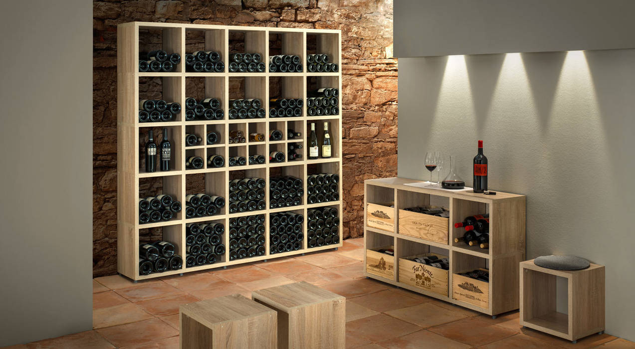 Weinregal BOON homify Rustikale Weinkeller Flasche,Holz,Beleuchtung,Regale,Innenarchitektur,Brillen,Möbel,Umhauen,Bodenbelag,Gebäude