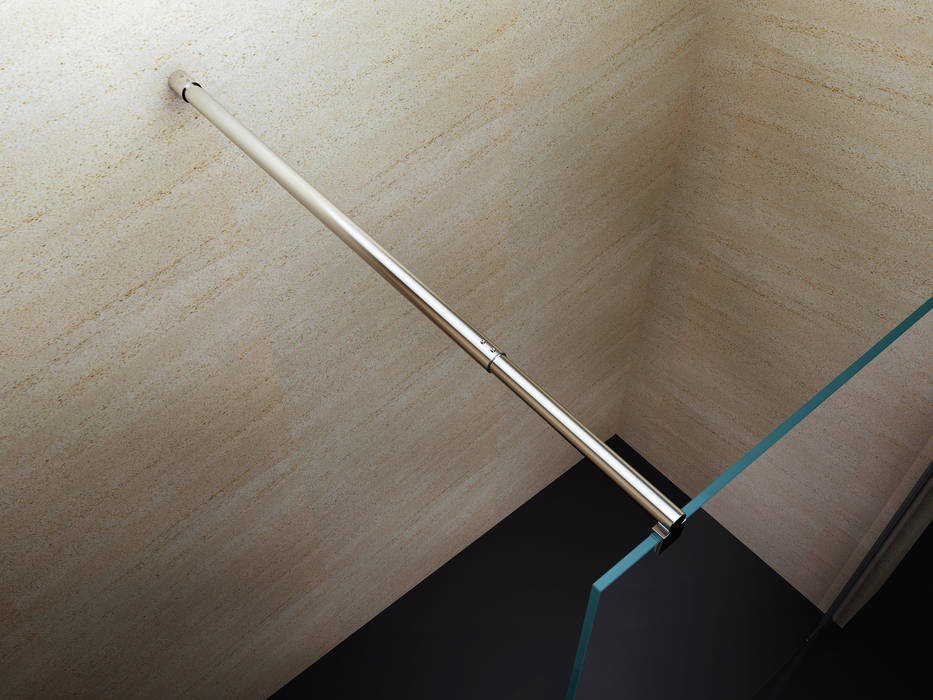 Haltestange Ausziehbar 80 140 Cm Material Edelstahl Modern Von Nextrend Gmbh Modern Homify