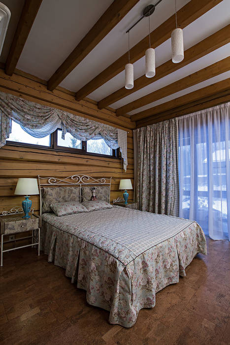 Дом, Николай Карачев Николай Карачев Rustic style bedroom