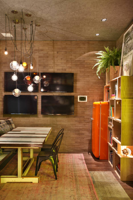 Casa Cor RJ - 2014, Studio ro+ca Studio ro+ca Ruang Makan Gaya Industrial