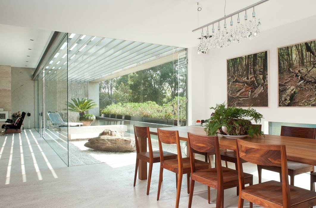 Polanco Penthouse, Gantous Arquitectos Gantous Arquitectos Modern Dining Room