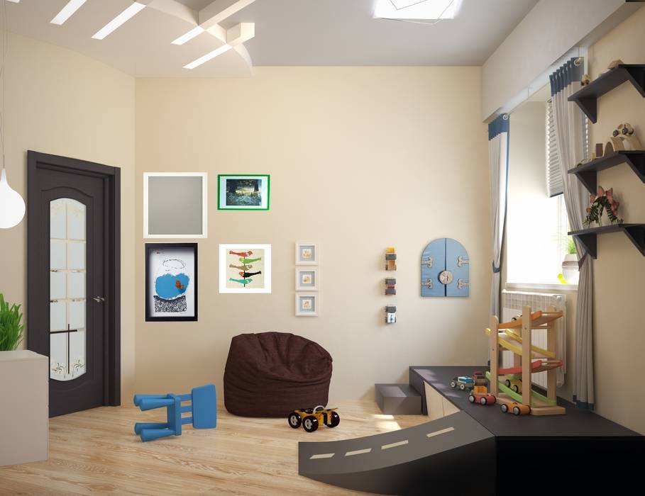 Гостевая детская комната Art Group 'Tanni' Детская комната в стиле модерн