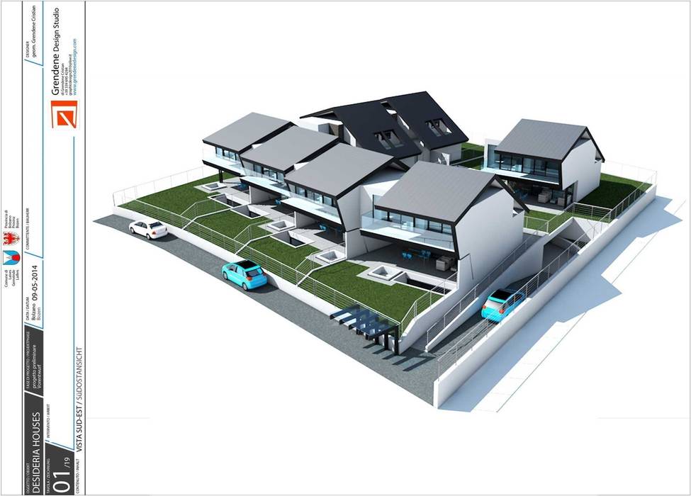 DESIDERIA Houses, Grendene Design Grendene Design Casas modernas