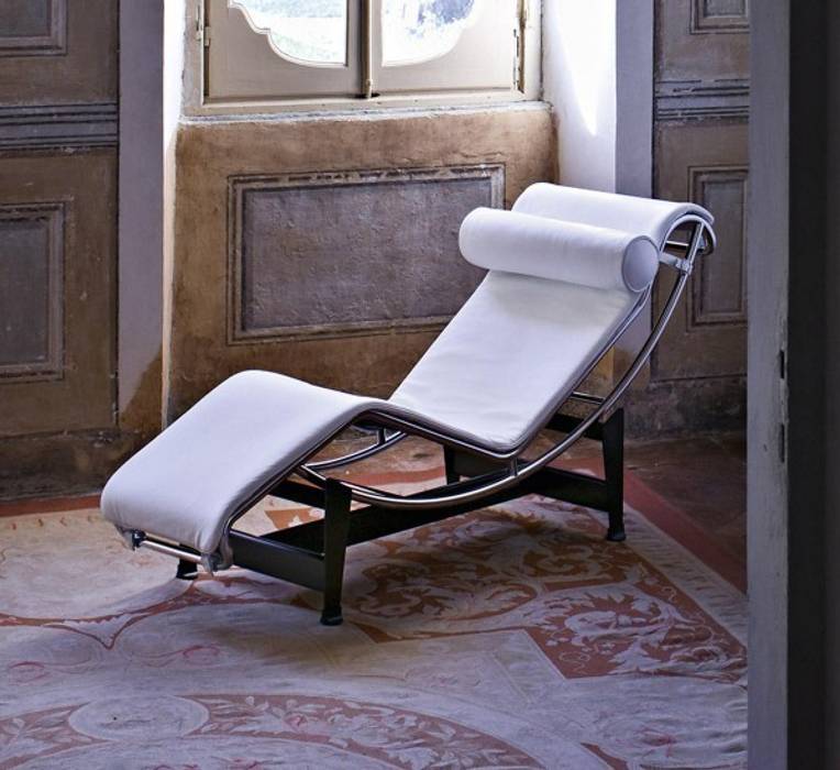 LC4 - Chaise Longue - Cassina MOHD - Mollura Home and Design Гостиная в классическом стиле Диваны и кресла