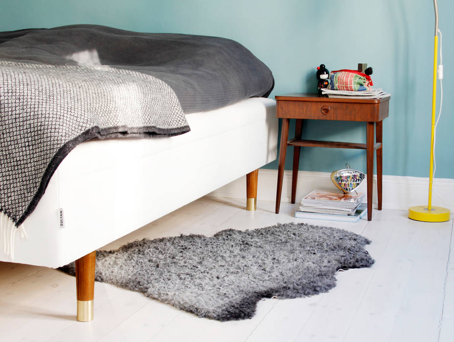 Furniture leg - Estelle Teak Prettypegs Спальня в скандинавском стиле Кровати и изголовья