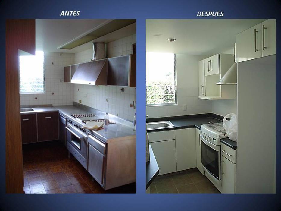 REMODELACIONES ANTES / DESPUES, ARQTE ARQUITECTOS ARQTE ARQUITECTOS