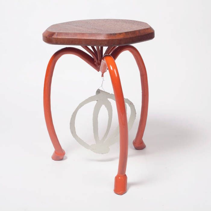 stools, rob van avesaath rob van avesaath Balkon, Beranda & Teras Modern Furniture