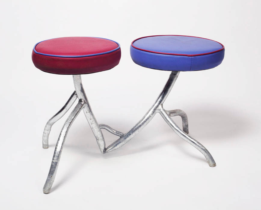 stools, rob van avesaath rob van avesaath Balcone, Veranda & Terrazza in stile moderno Mobili