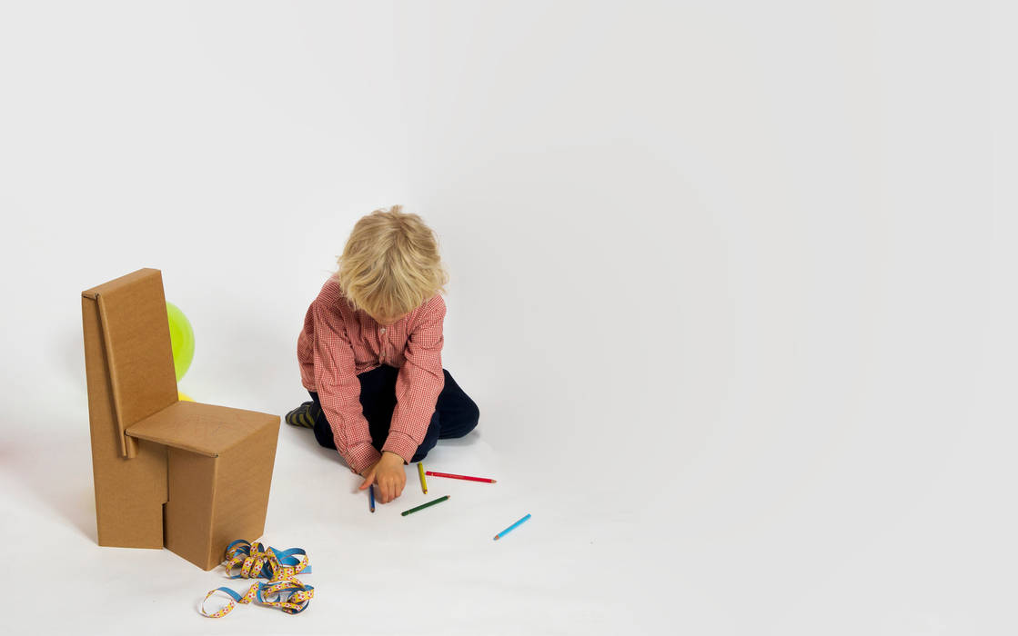 vonPappe Kinderstuhl vonPappe Minimalistische Kinderzimmer Spielzeug