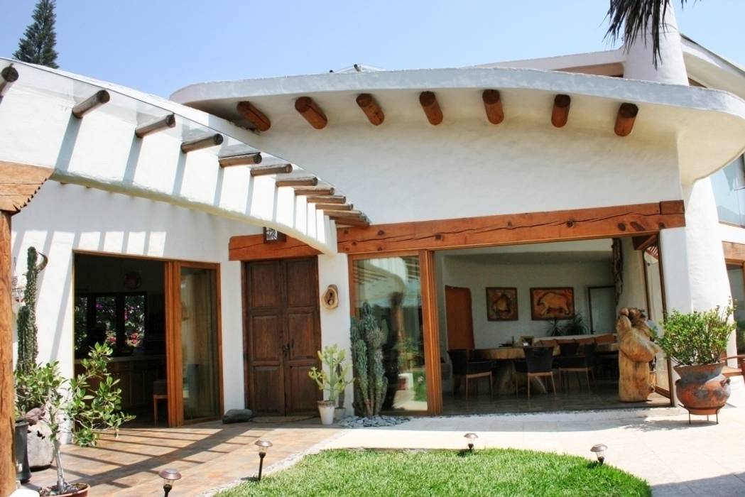 Casa Santa Fe, Cenquizqui Cenquizqui Interior garden Interior landscaping