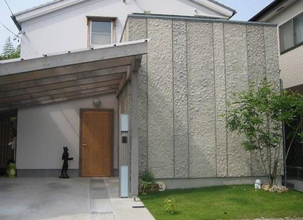 ドイツ壁仕上げ 篠田 望デザイン一級建築士事務所 ラスティックな 家