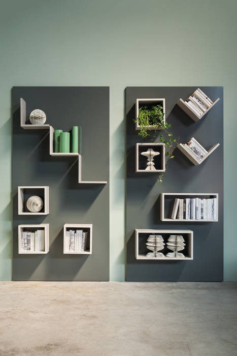 Magnetika system - magnetic shelves Ronda Design غرف تخزين مخزن