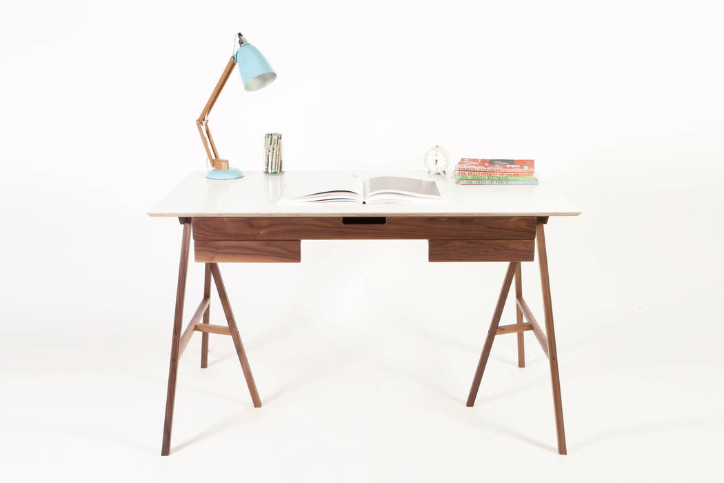 PLAN DESK, JAMES TATTERSALL JAMES TATTERSALL Modern Study Room and Home Office Desks