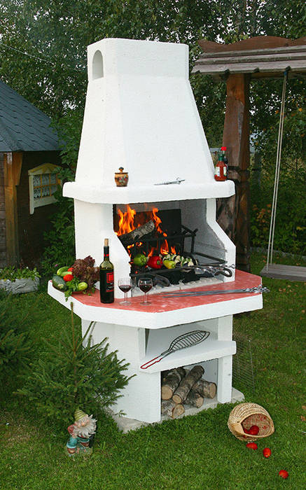 Печи Барбекю, Barbecue Barbecue Jardines de estilo clásico Parrillas