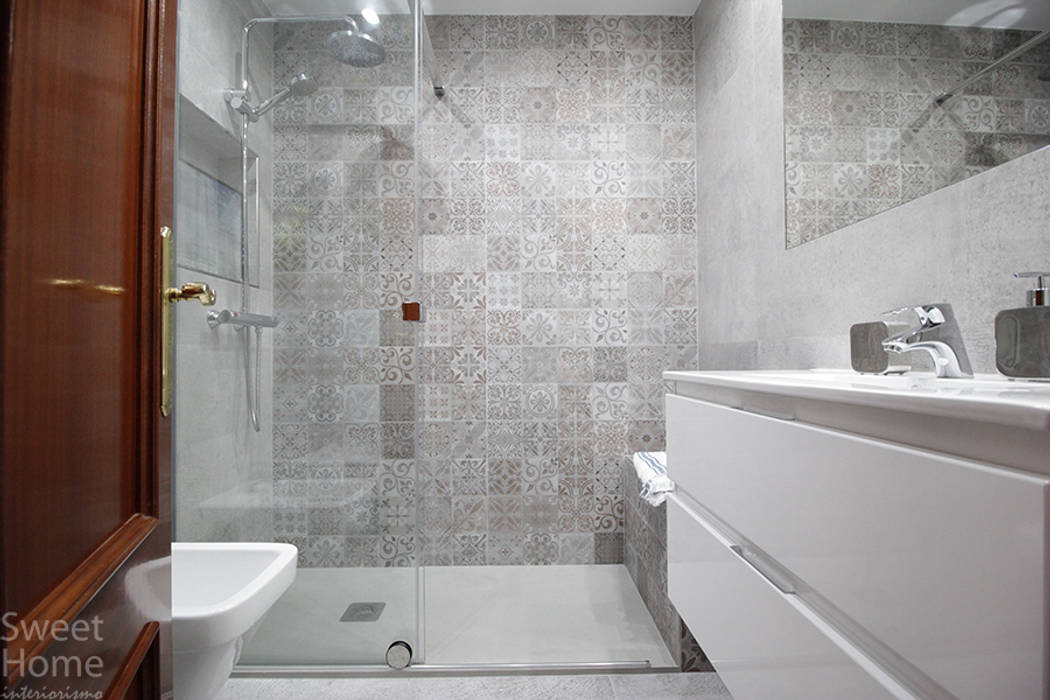 Baño en sarriko, bilbao baños de estilo industrial de sweet home