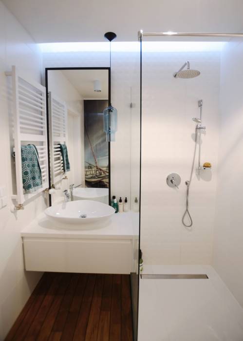 Apartament Praga , Devangari Design Devangari Design Scandinavian style bathroom