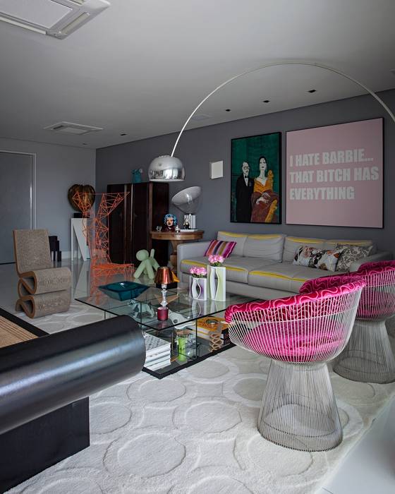 homify Salas de estar modernas