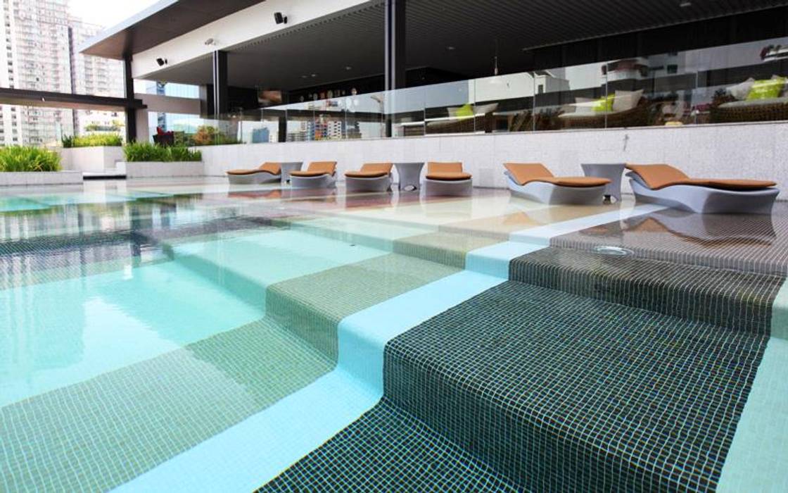 Double Tree by Hilton, Swimming Pool, Bangkok, Thailand, trend group trend group Commercial spaces Hotels