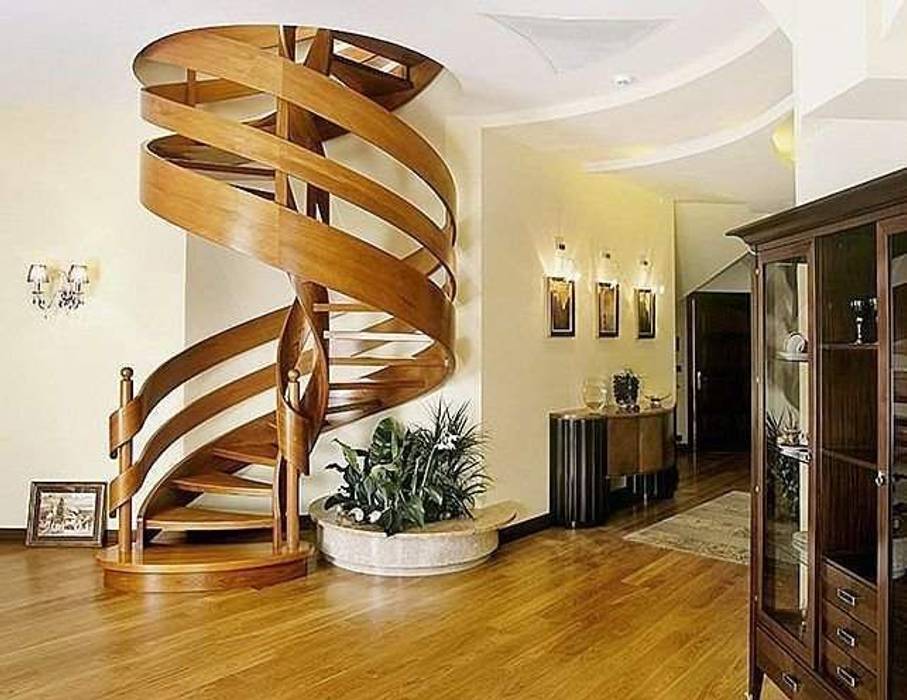 homify Couloir, entrée, escaliers modernes