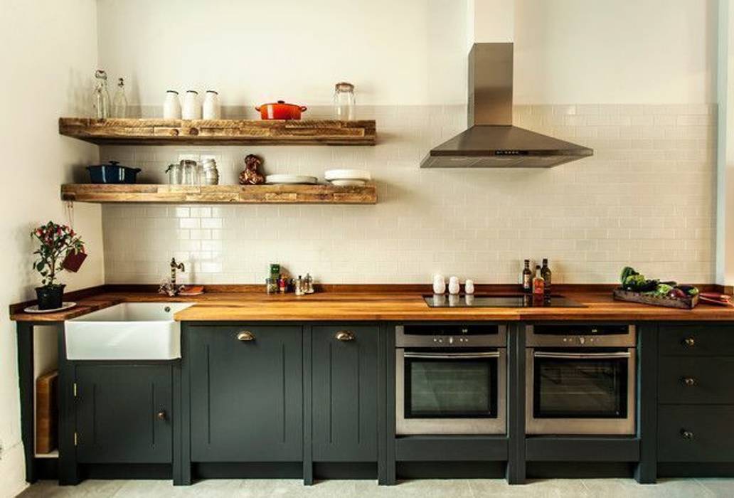 homify Dapur Gaya Mediteran Bench tops