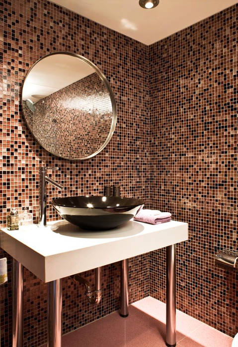 Inspirationen Bad/WC, trend group trend group Baños de estilo moderno Azulejos