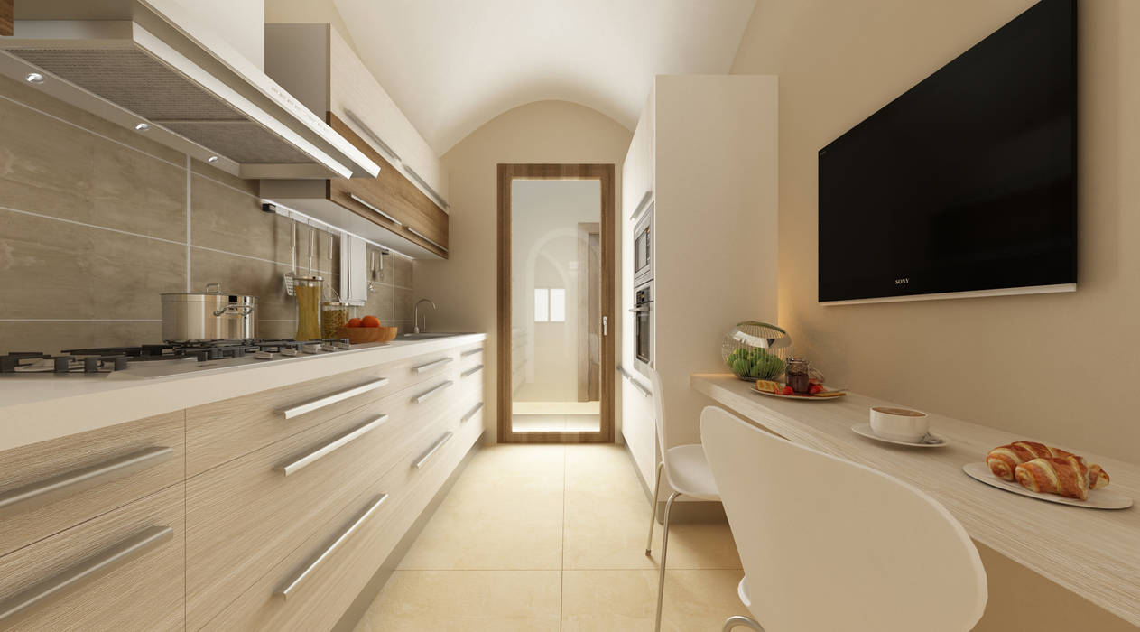 AD Loft - Interno homify Cucina eclettica