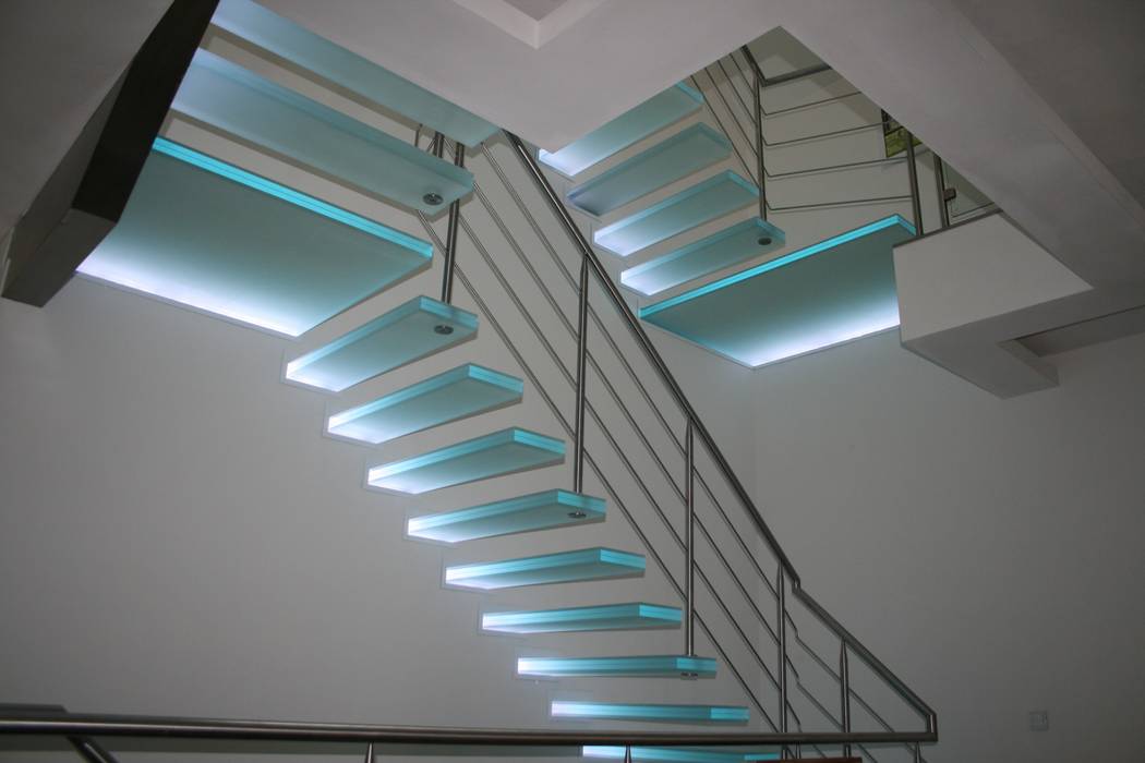 zwevende glazen Allstairs bordes trappen, Allstairs Trappenshowroom Allstairs Trappenshowroom Stairs Stairs