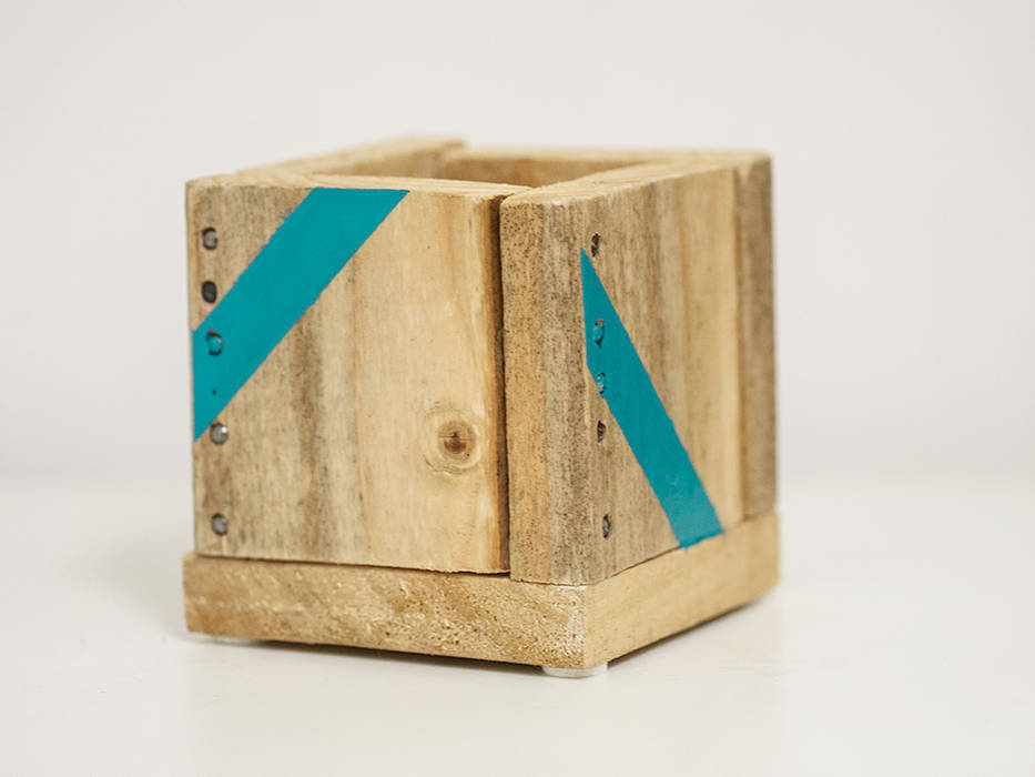 Boîte de rangement en bois fabriqué main Artodeco Maisons modernes Accessoires & décoration