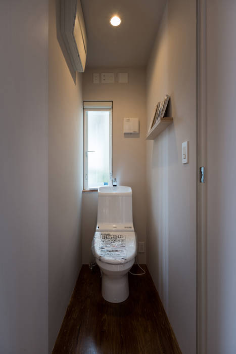 スマートなトイレ エンジョイワークス一級建築士事務所 オリジナルスタイルの お風呂