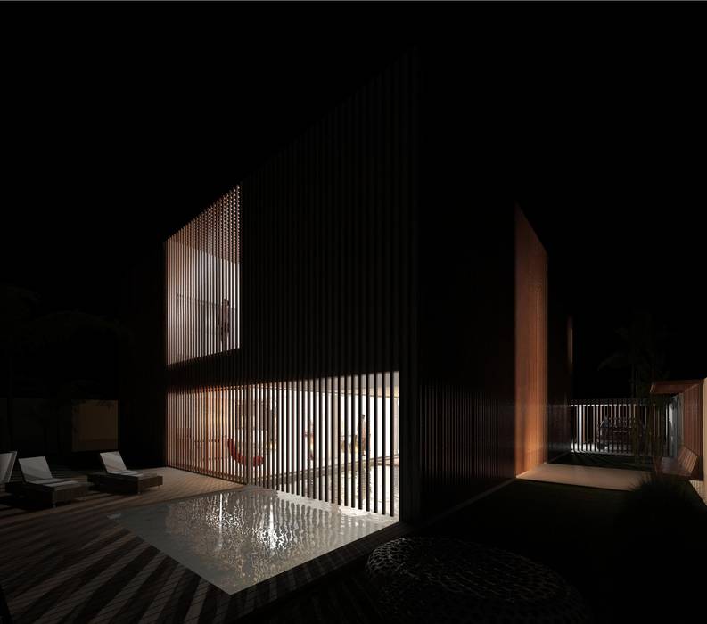 Alberto Vinagre, arquitectos, Lda Бассейн в стиле минимализм