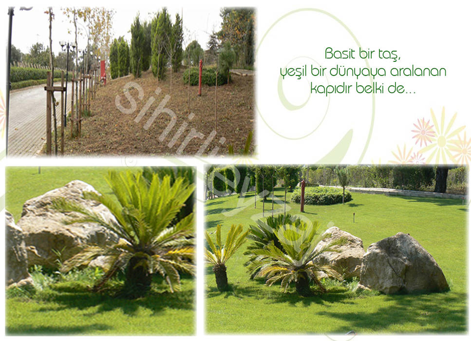 sihirli peyzaj, sihirlipeyzaj sihirlipeyzaj Mediterranean style gardens