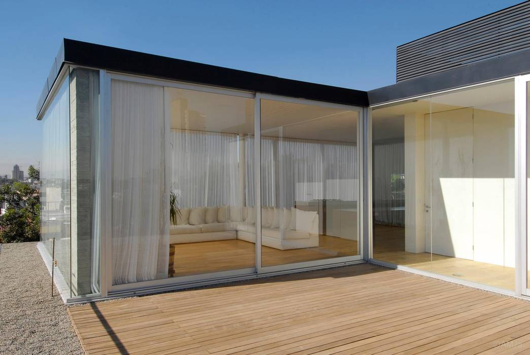ATENAS 354, Alvaro Moragrega / arquitecto Alvaro Moragrega / arquitecto Industrial style balcony, veranda & terrace