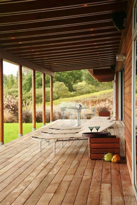 Lani Nui Ranch, Alvaro Moragrega / arquitecto Alvaro Moragrega / arquitecto Balcones y terrazas modernos