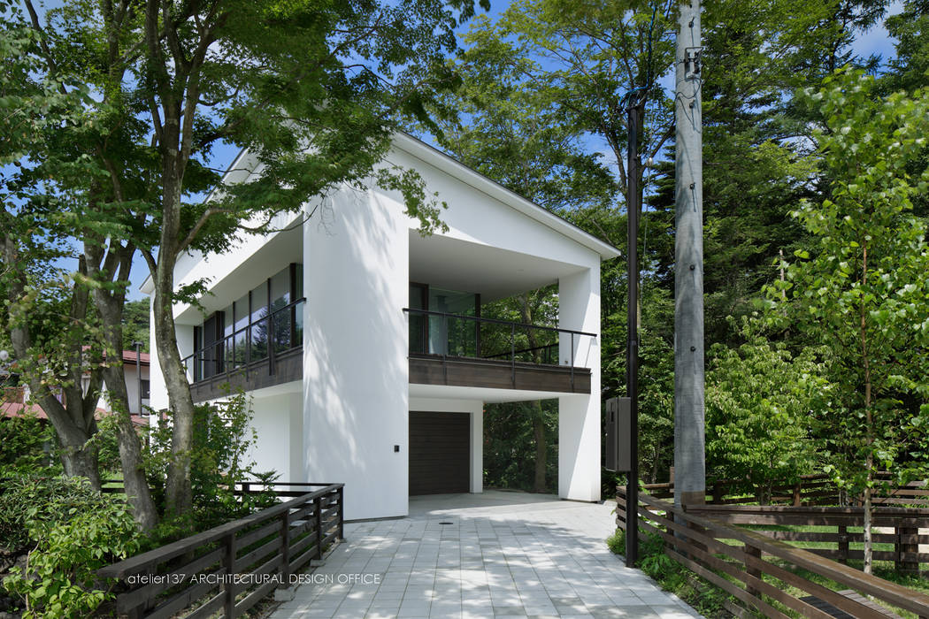 035カルイザワハウス, atelier137 ARCHITECTURAL DESIGN OFFICE atelier137 ARCHITECTURAL DESIGN OFFICE Modern houses