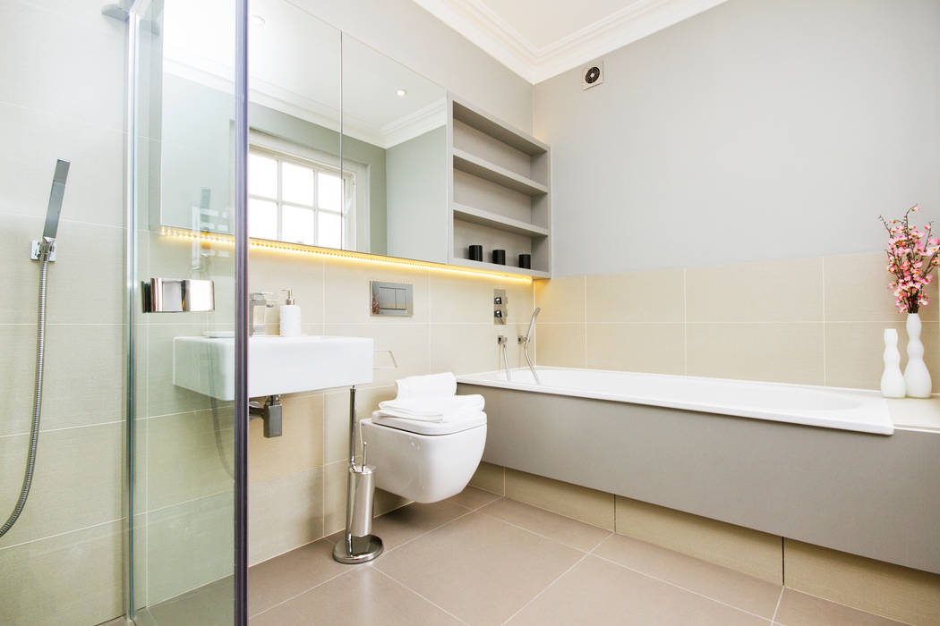 Clean finishes : Bathroom In:Style Direct Minimalist style bathroom