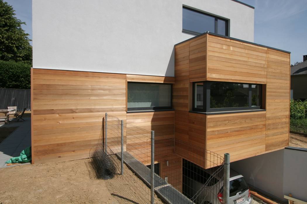 Asse "BEGO", DATAscs DATAscs Maisons minimalistes Bois,Design d&#39;intérieur,Tache de bois,Bois franc,Ombre,Propriété matérielle,Zone résidentielle,Façade,Bardage,Immobilier