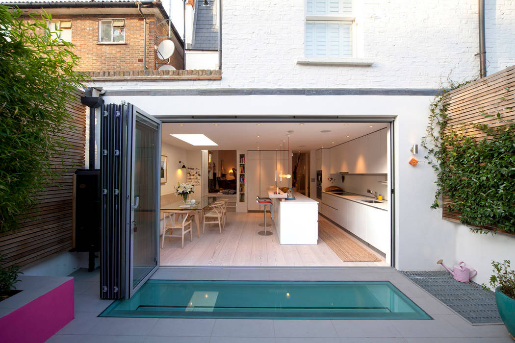 Rear Extension; Kitchen Ground Floor Gullaksen Architects Casas de estilo escandinavo