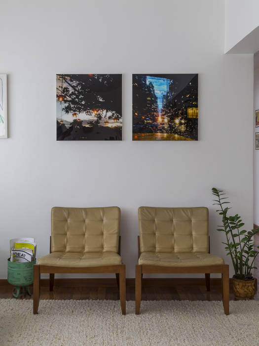Apartamento Jardins - São Paulo homify Salas de estar modernas