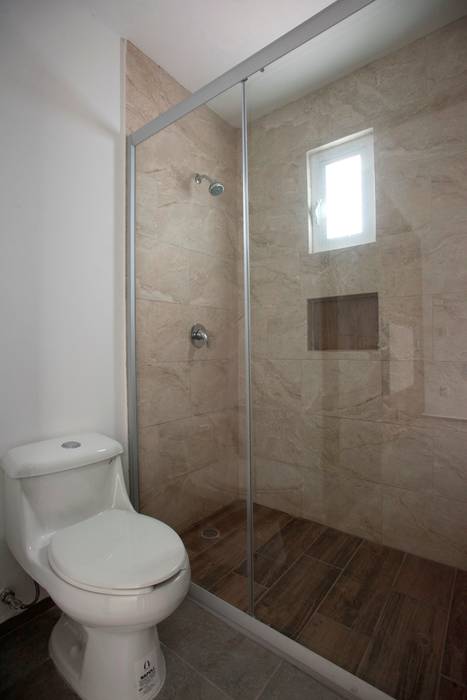 Baño JF ARQUITECTOS Baños de estilo minimalista Bañeras y duchas