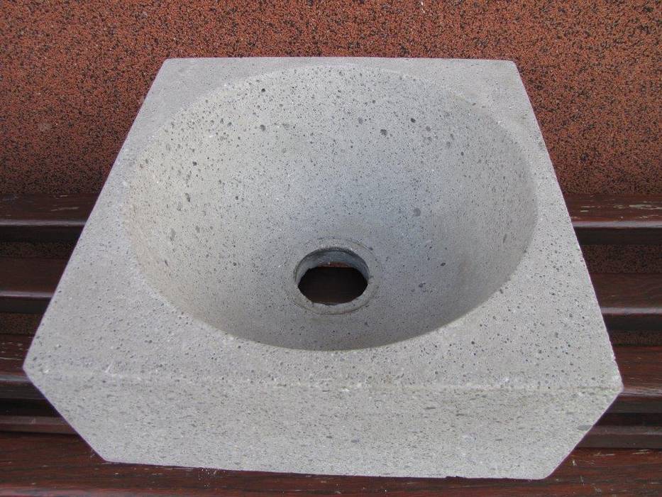 Umywalki betonowe, Stańczyk Konstrukcje Stańczyk Konstrukcje Nowoczesna łazienka Umywalki