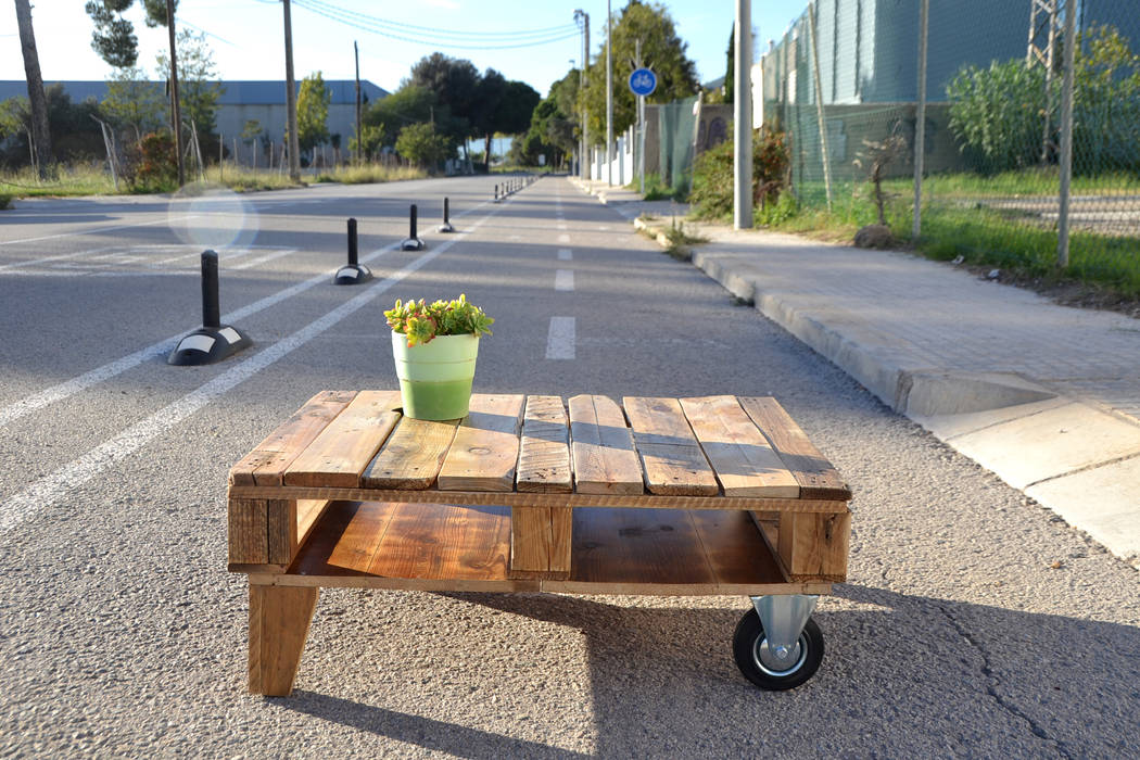 Mesa de centro, WABI WABI Comedores de estilo industrial Mesas