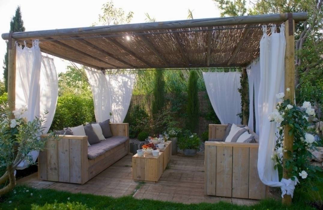 Mobilier Eco design en bois de récupération , bopalett bopalett Balconies, verandas & terraces Furniture