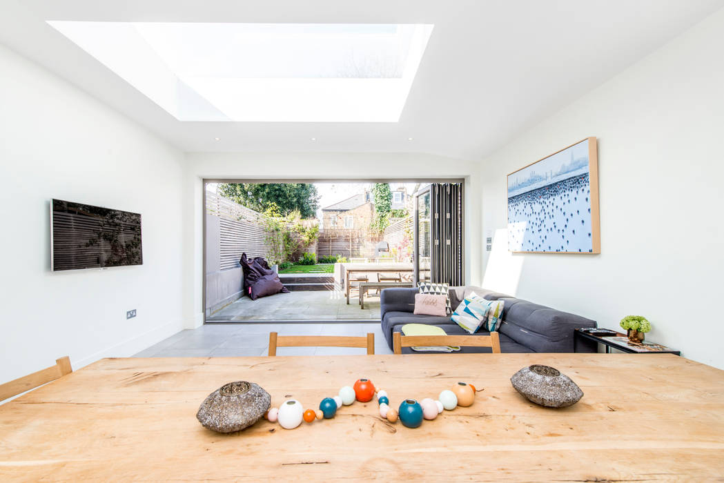 Open Floor Plan homify Modern living room