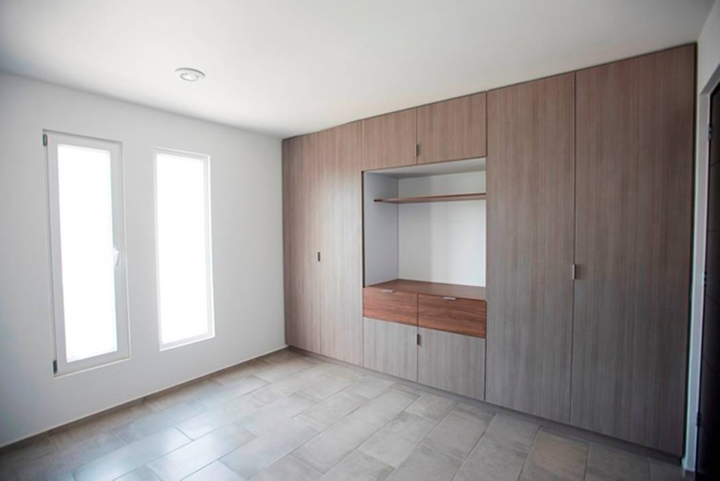 Recámara JF ARQUITECTOS Dormitorios minimalistas Armarios y cómodas