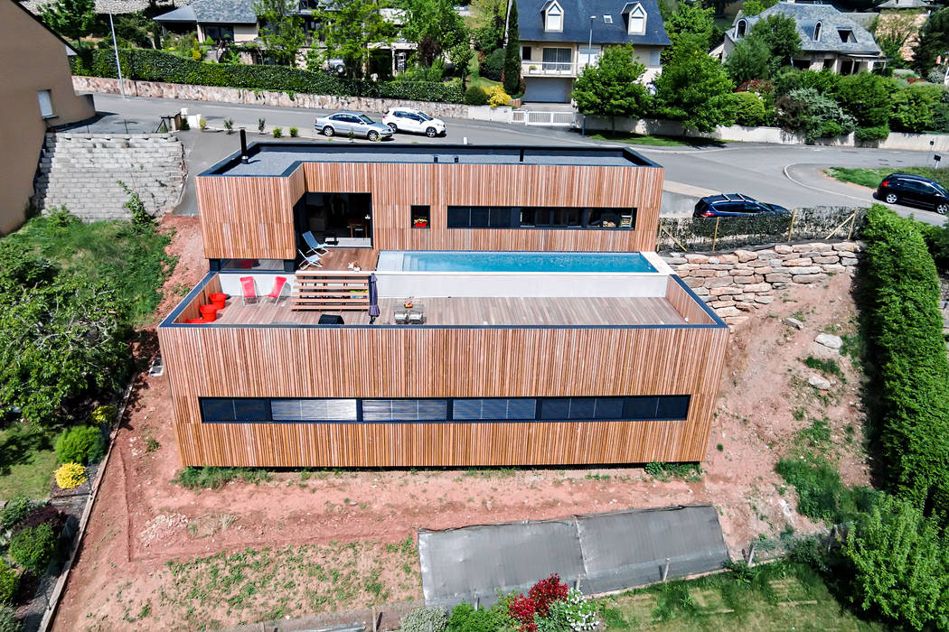 MAISON CARDAILLAC, Hugues Tournier Architecte Hugues Tournier Architecte منازل