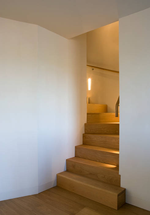 Chantry Farm, Hudson Architects Hudson Architects Modern Corridor, Hallway and Staircase